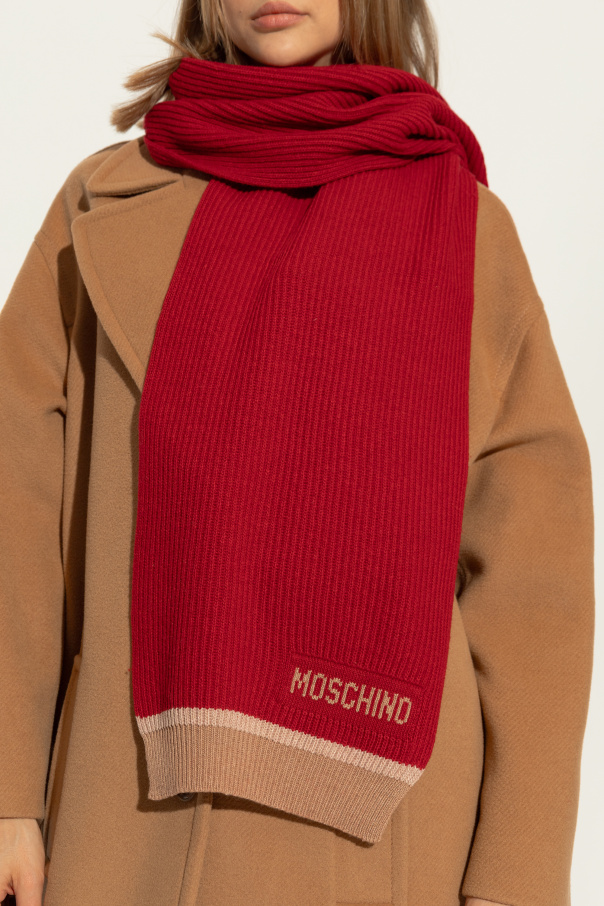 Moschino Szal z logo