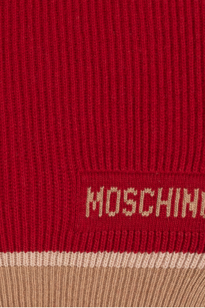 Moschino Szal z logo