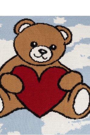 Moschino Šál s charakteristickým motívom medvedíka