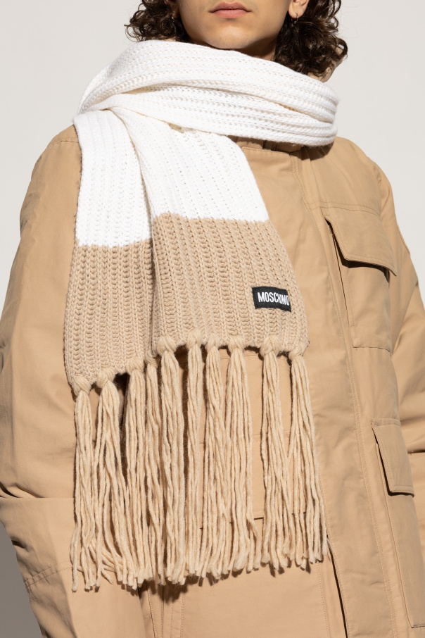 Moschino Bufanda con logo