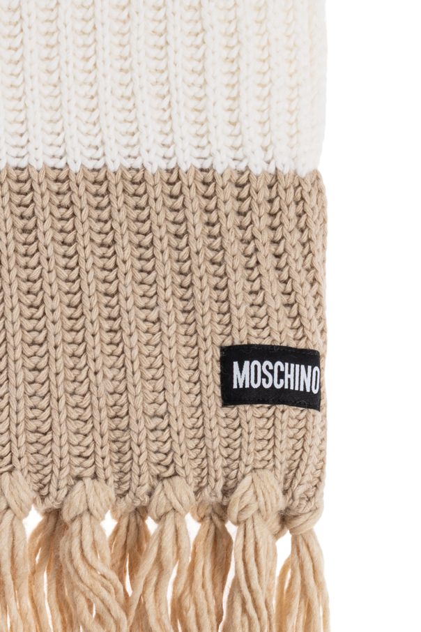 Moschino Bufanda con logo
