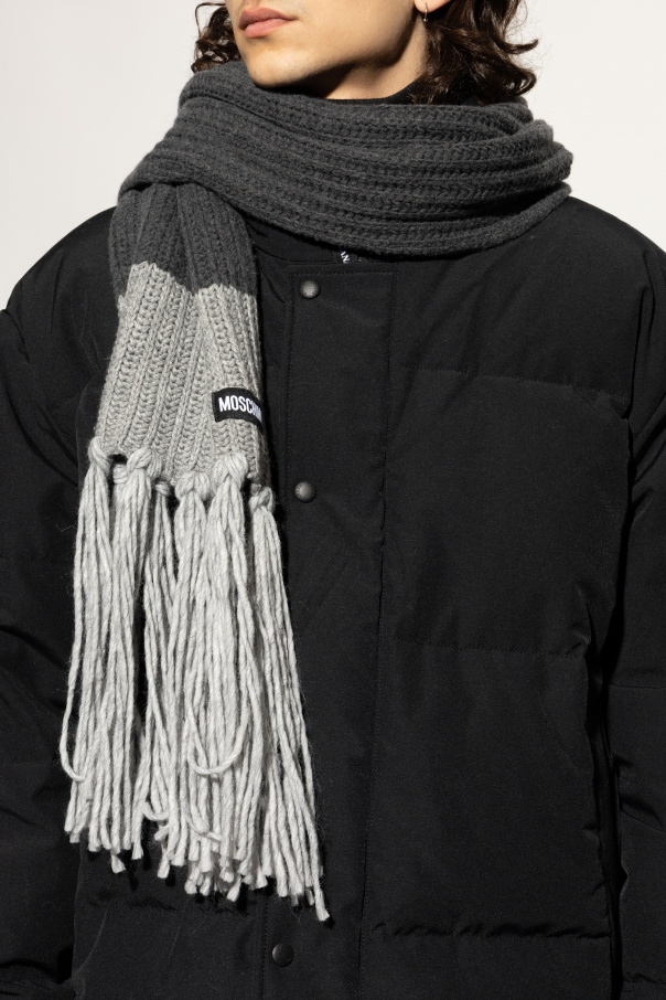 Moschino Bufanda con logo