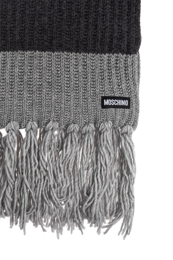 Moschino Bufanda con logo