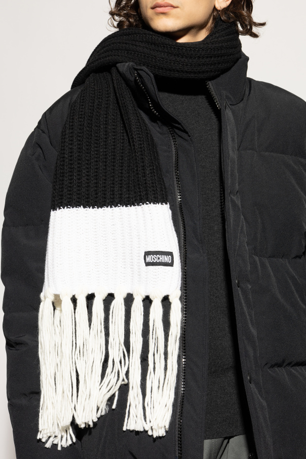 Moschino Bufanda con logo
