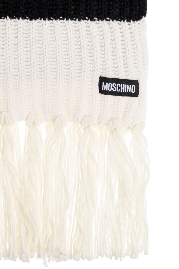 Moschino Bufanda con logo