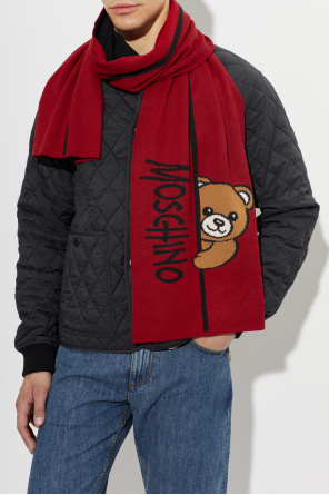 Moschino Šál s charakteristickým motívom medvedíka