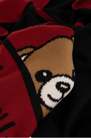 Moschino Šál s charakteristickým motívom medvedíka