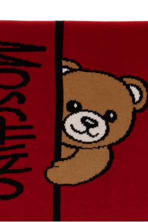 Moschino Šál s charakteristickým motívom medvedíka