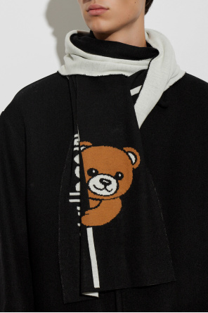 Moschino Scarf with a distinctive teddy bear motif
