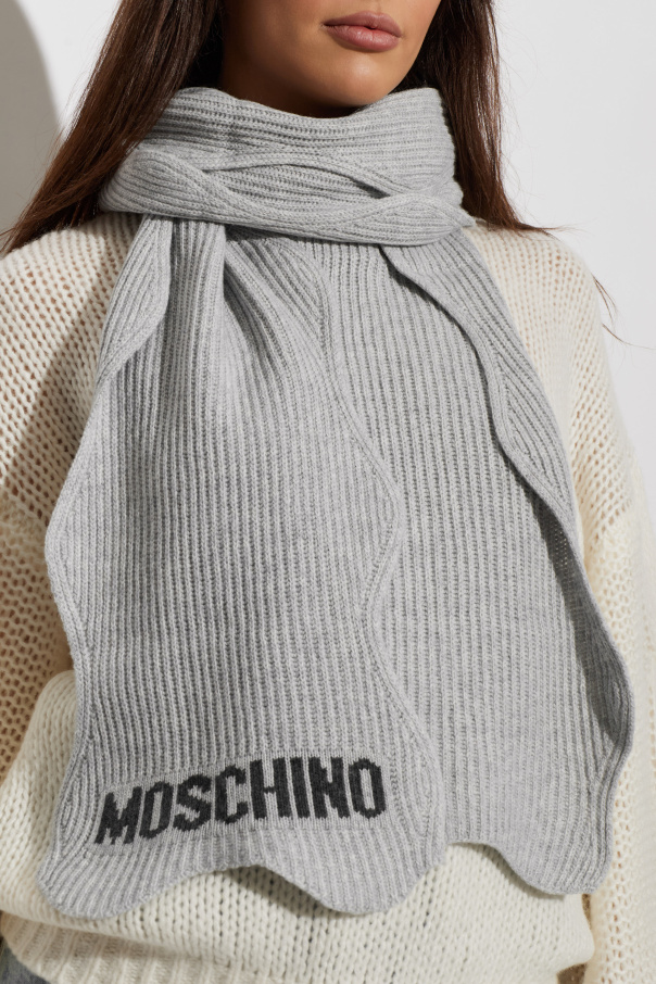 Moschino Scarf with logo