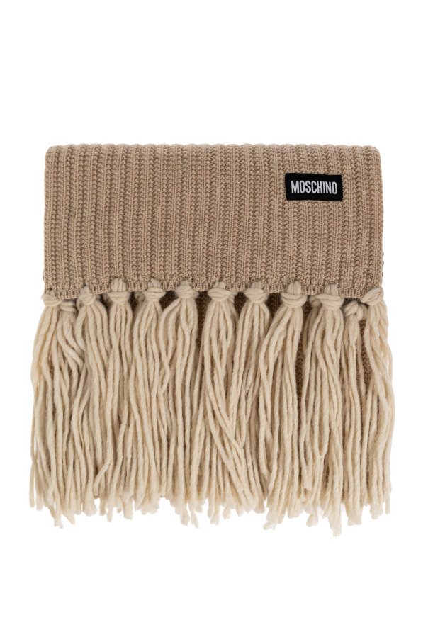Scarf with fringes od Moschino