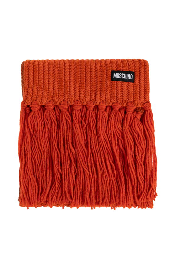 Scarf with fringes od Moschino