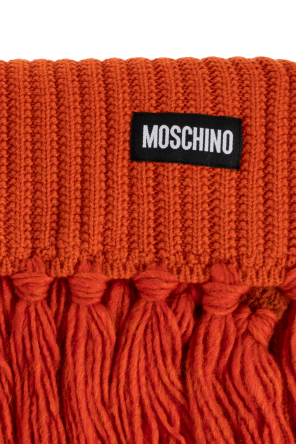 Moschino Scarf with fringes