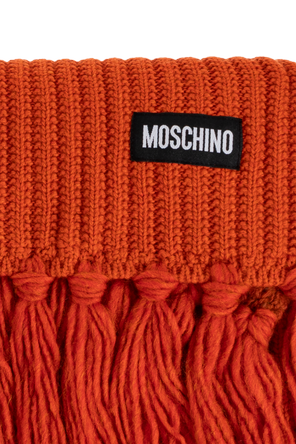 Moschino Scarf with fringes