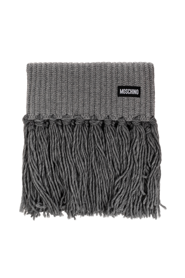 Scarf with fringes od Moschino
