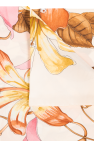 FERRAGAMO Silk shawl with floral motif