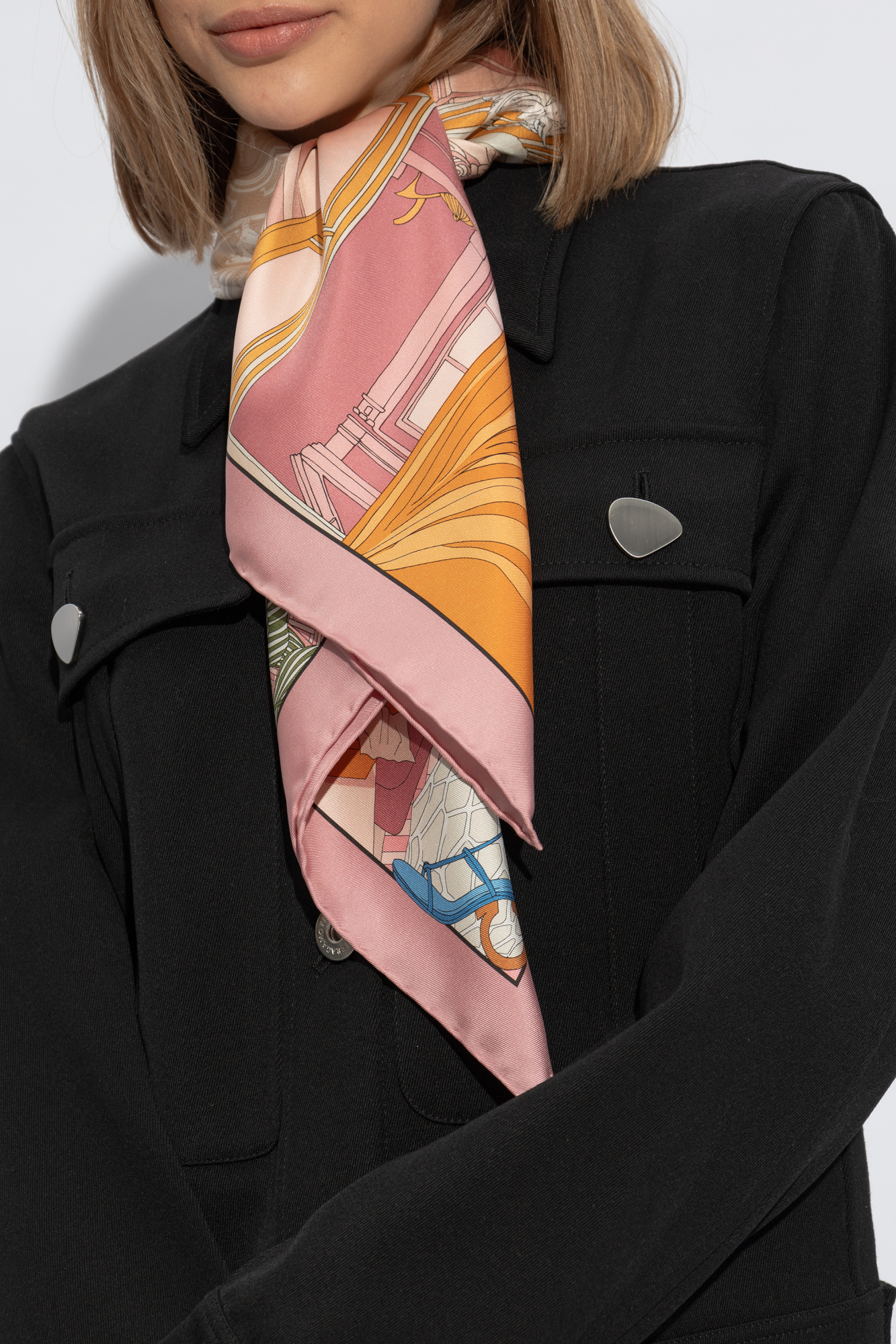 FERRAGAMO Silk scarf