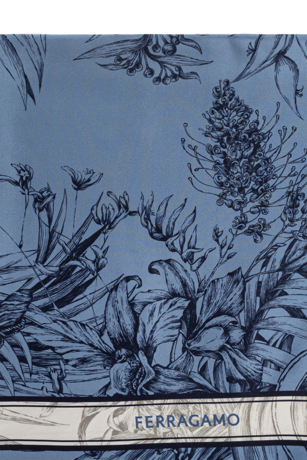 FERRAGAMO Jedwabna chusta