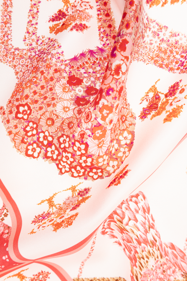 FERRAGAMO Seidenschal mit Druck