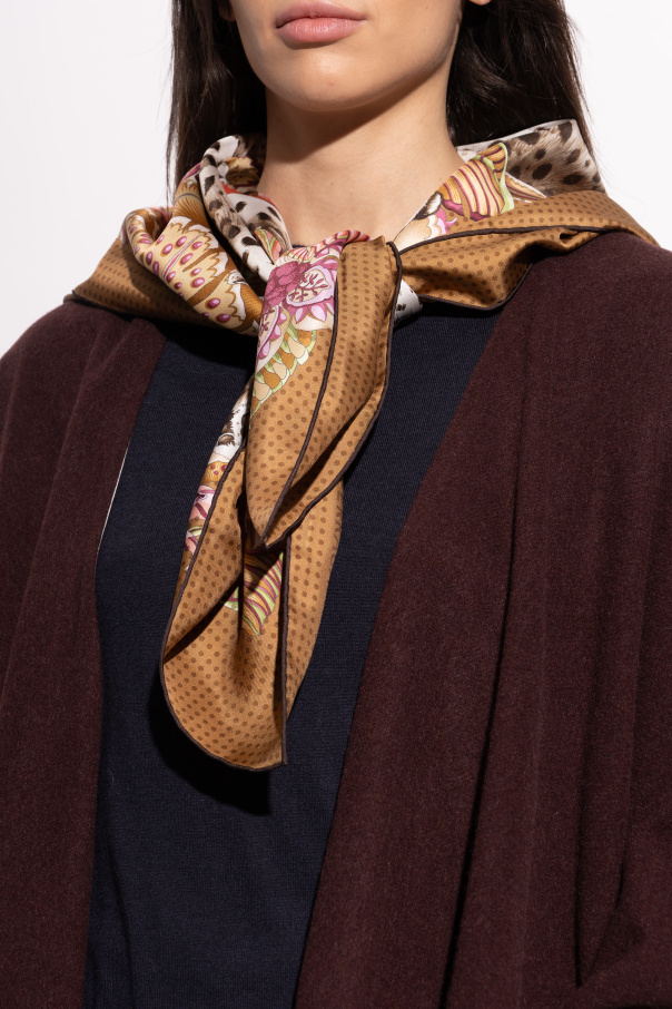 FERRAGAMO Jedwabna chusta