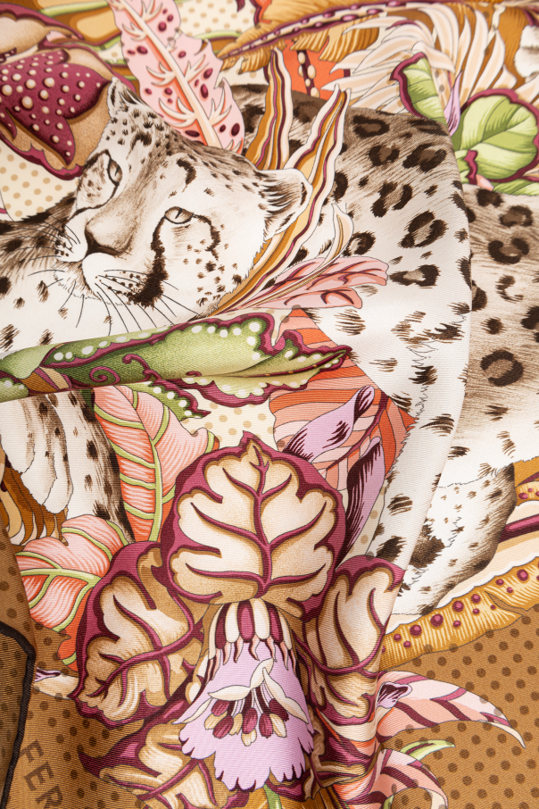 FERRAGAMO Jedwabna chusta