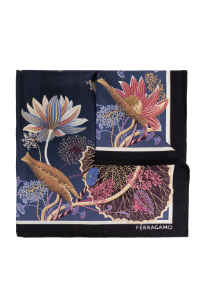 Seidenschal mit Print