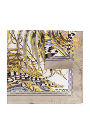 Seidentuch mit Print