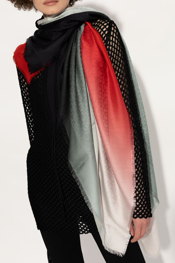 FERRAGAMO Monogrammed shawl