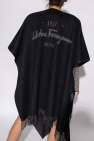 Salvatore Ferragamo Poncho with logo