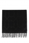 FERRAGAMO BLACK Scarf with logo