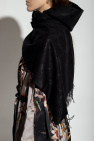 FERRAGAMO BLACK Scarf with logo
