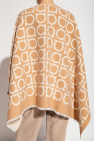 FERRAGAMO beige Wool poncho