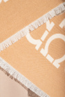 FERRAGAMO beige Wool poncho