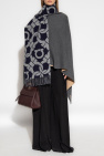 FERRAGAMO GREY Cashmere poncho