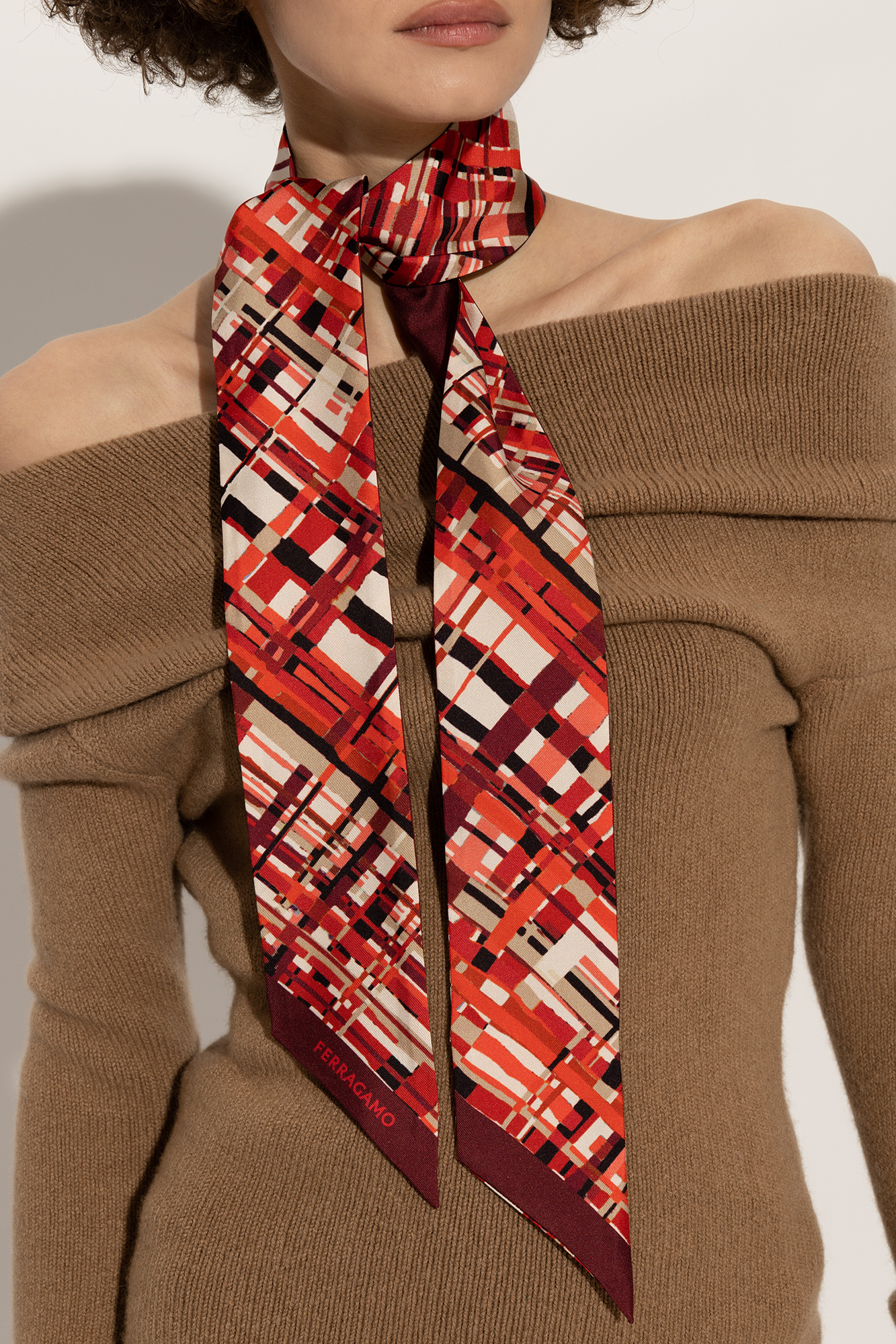 FERRAGAMO Silk neckerchief