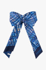 FERRAGAMO BLUE Silk headband