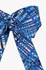 FERRAGAMO BLUE Silk headband