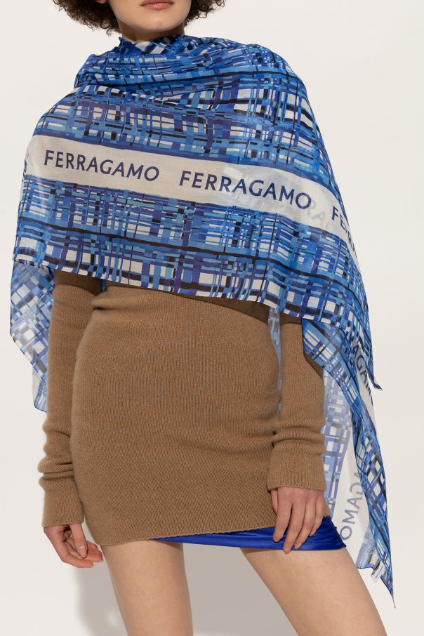 FERRAGAMO Checked scarf