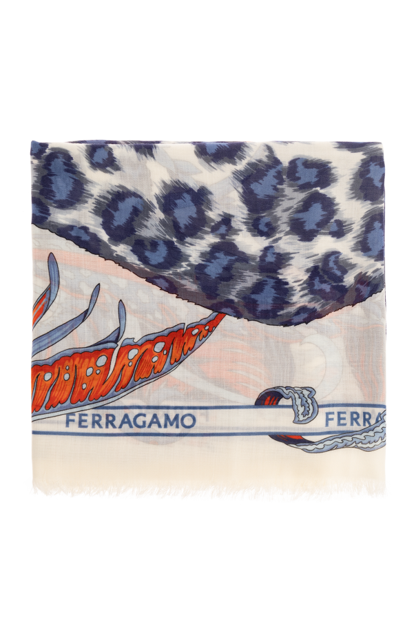 FERRAGAMO Wool shawl