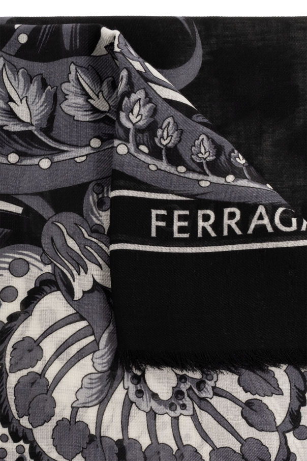 FERRAGAMO Wool shawl