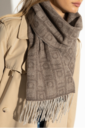 Cashmere scarf with monogram od FERRAGAMO