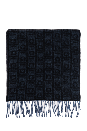 Cashmere scarf with monogram od FERRAGAMO