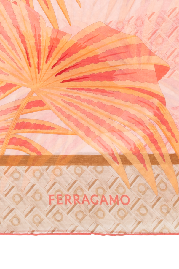 FERRAGAMO Seidenschal mit Druck