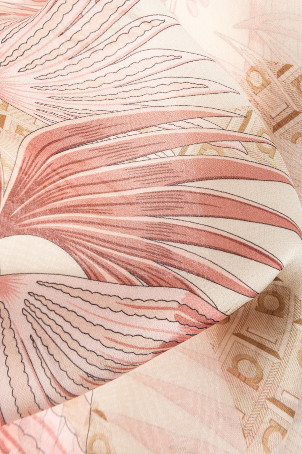 FERRAGAMO Seidenschal mit Druck