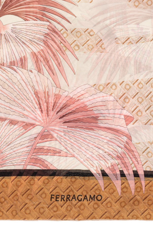 FERRAGAMO Seidenschal mit Druck