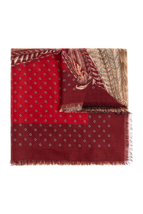 Cashmere scarf with print od FERRAGAMO