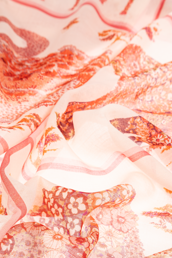 FERRAGAMO Scarf with floral motif