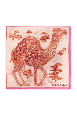 Schal mit Blumenmuster