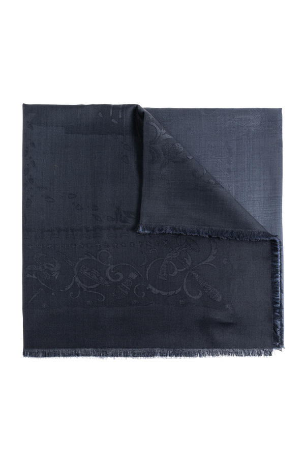 Silk scarf with decorative pattern od FERRAGAMO