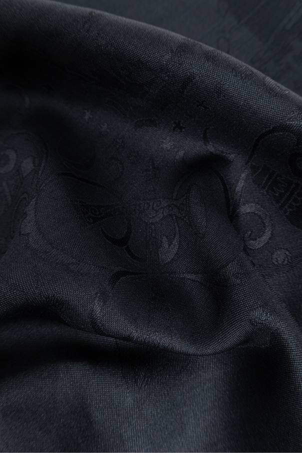 FERRAGAMO Silk scarf with decorative pattern